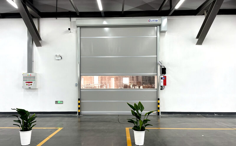 淮安PVC材质快速卷帘门：洁净高效工业通行插图