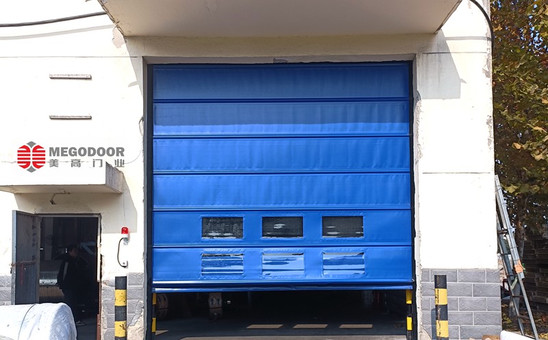 淮安工业厂房专用抗风堆积门插图2