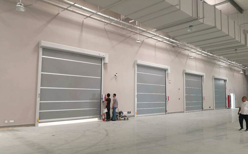 淮安PVC材质快速卷帘门：洁净高效工业通行插图1