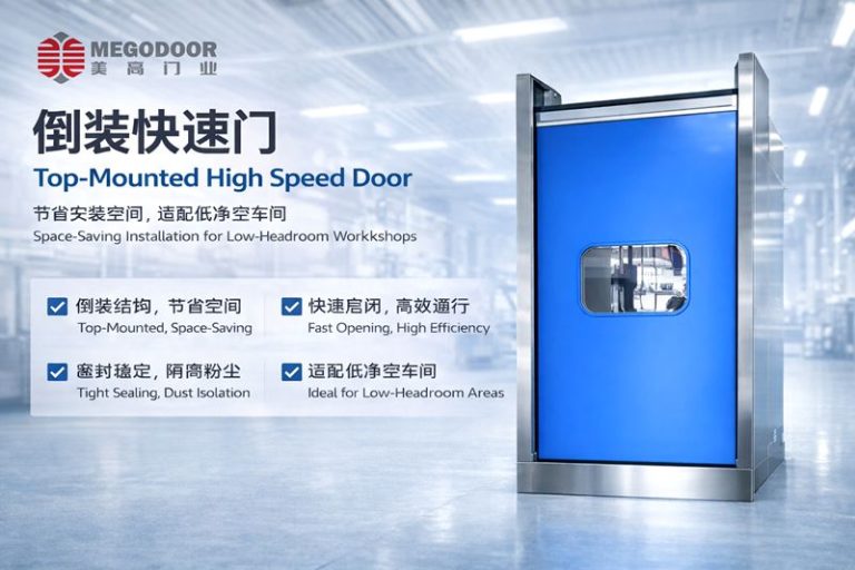 倒装快速卷帘门是什么？美高门业为淮安特殊设备场景提供定制化解决方案缩略图