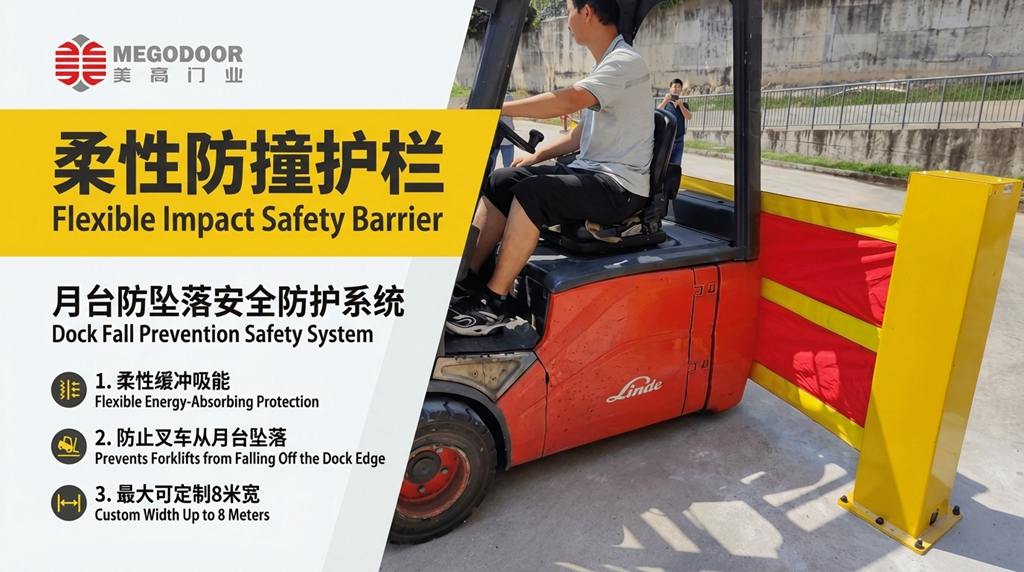 淮安月台防坠落伸缩护栏：为装卸口与物流仓储区域提供更可靠的安全防护插图